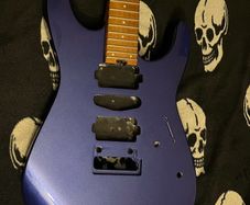 Charvel Pro Mod DK24 HSH Mystic Blue body Made in Mexico brand new