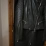 Karen Millen black biker leather jacket Image 3