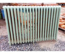 Cast Iron Radiator Large Green Ornate- KAS479