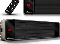 main image for ad Infrared Dark Heater 1200 Watt with Remote Control Patio Heater with 3 Levels Black Spotlight Indoor and Outdoor Dark Heater Wall Patio Heater Infrared Heater