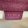 Furla Aubergine Saffiano Leather Bag Image 3