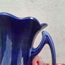 Blue vase marquise postage possible Image 4