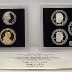 USA United States 2024 Silver Proof Set American Women Quarters Stunning Set!