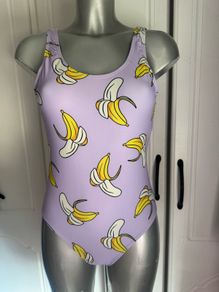 Brand new Primark banana print swimsuit size UK8 EU36 Postage included