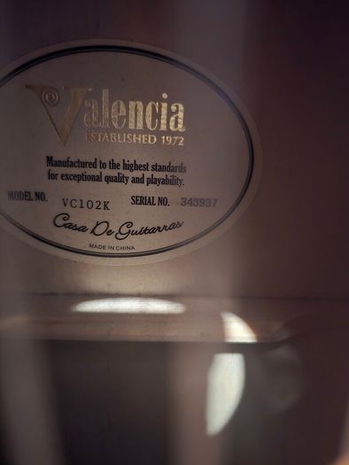 valencia guitar