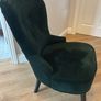 IKEA Remsta Dark Green Armchair Image 4