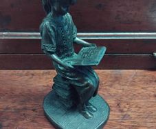Bronze Girl Reading