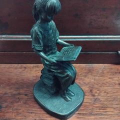 Bronze Girl Reading