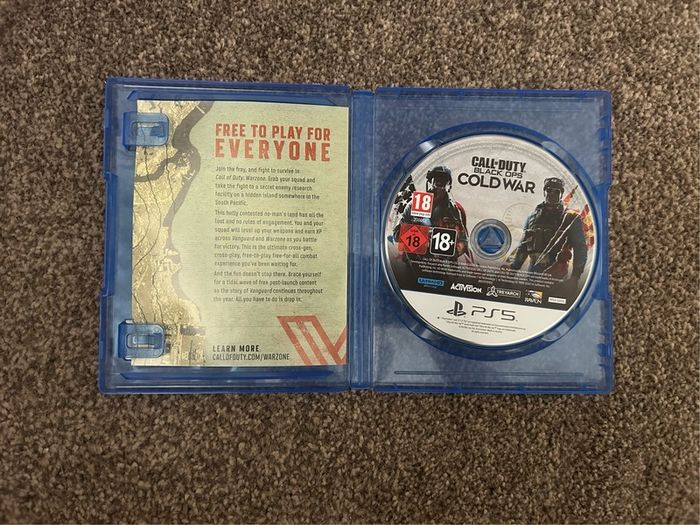 Call of Duty Black Ops Cold War PS5 Game Only