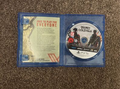 Call of Duty Black Ops Cold War PS5 Game Only