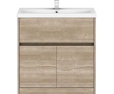 Ikoma 750mm Bathroom Vanity unit - Halifax Oak