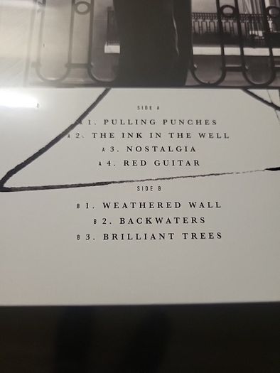 David Sylvian Brilliant trees opague black vinyl