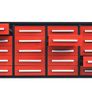 7 Ft heavy duty workbench -20 drawers Image 6