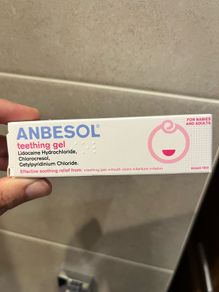 Anbesol teething gel