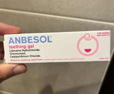 Anbesol teething gel