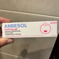 Anbesol teething gel