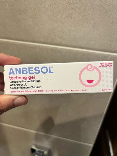 Anbesol teething gel