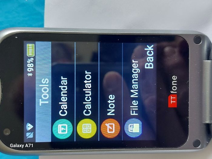 TTPhone, Flip Phone, Model TT970, in excellent like new condition