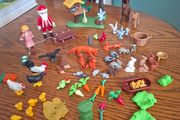 Playmobil Santa and animals