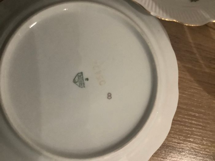 4 China Side Plates