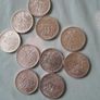 10  5-franc silver coins Image 3