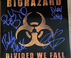 Biohazard Divided We Fall Autographed Vinyl