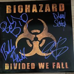 Biohazard Divided We Fall Autographed Vinyl