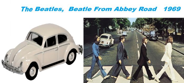 The Beatles - beetle from 1969, Free Post