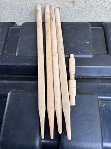 Vintage 18 inch cricket stumps