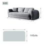 Softy Compressed Pull Out Sofa Bed - Grey Image 9