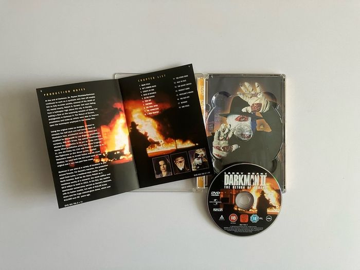Darkman II Return of Durant DVD Mint