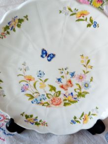 Aynsley cottage garden plate