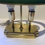 Vintage French Bouillotte Table Lamp Brass Image 5