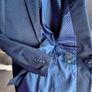 Boys/mens 3 piece navy  suit for sale - worn once - perfect for TY Ball, Debs, race day , wedding Image 5
