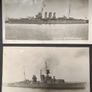 1935 Great Britain Royal Navy Historic Naval Postcard Pair Image 2