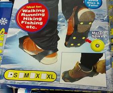 165 pairs of ice gripper shoe covers