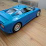 Bburago Bugatti EB110 (1991) Blue - 1:18 Scale Diecast Model Car Image 7