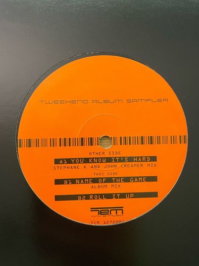 The Crystal Method - Tweekend Album Sampler 2 x 12" Promo - 2002 Tiny E Music