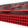 Tool Wall 230 X 78 Cm Stacking Boxes Tool Holder Wall Plate Bracket Rails Garage Image 2