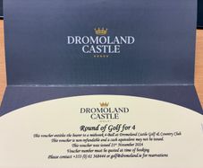 4 Ball Midweek Voucher for Dromoland Castle Golf & Country Club