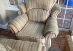 2 seater couch and 2 armchairs