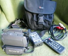 Sony DCR-HC24 MiniDV Handycam. Sony. Video/VCRs. works well