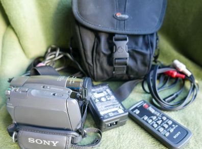 Sony DCR-HC24 MiniDV Handycam. Sony. Video/VCRs. works well