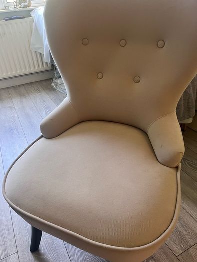 REMSTA Armchair  IKEA light Mauve Cream