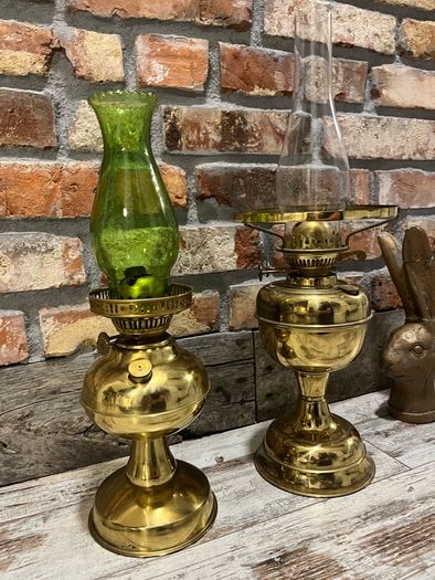 vintage oil lamp