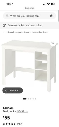 Ikea Brusali Desk