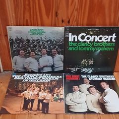 The Clancy Brothers & Tommy Makem LP Collection - 4 X LP - Irish Music