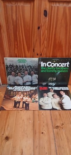 The Clancy Brothers & Tommy Makem LP Collection - 4 X LP - Irish Music