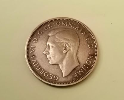 1946 George VI UK Half Penny