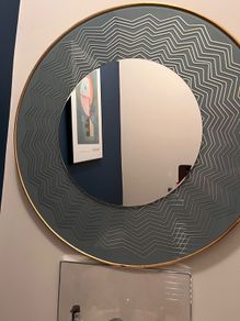Mindy Brownes Liana Round Mirror